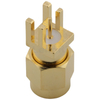 SMA Connectors Male Solder Straight For PCB Edge Mount