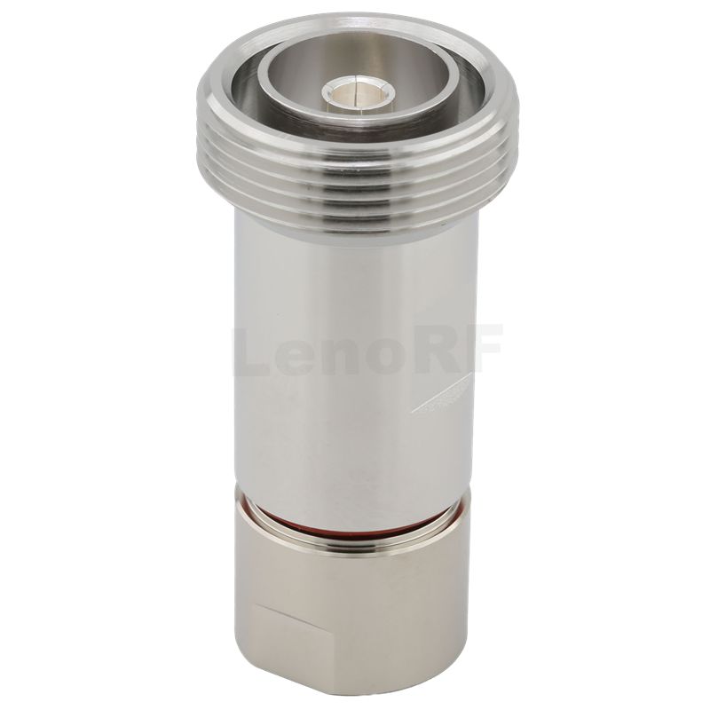 7/16 Connector Jack Straight Clamp For 1/2" Flexible Cable