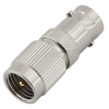 BNC Female To MINI-UHF Male RF Adapter Brass Tri-metal Plated