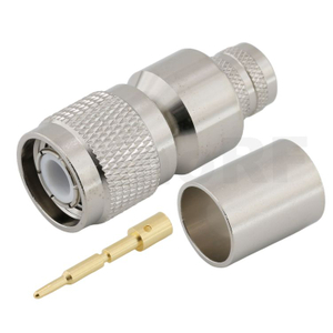 TNC Connector Plug Crimp Straight For LMR400 Cable