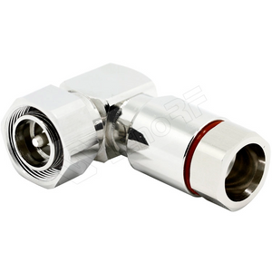 4.3/10 RF Connector Male Right Angle Clamping for 1/2'' Superflex Cable