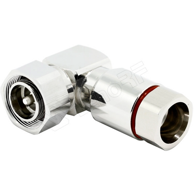 4.3/10 RF Connector Male Right Angle Clamping for 1/2'' Superflex Cable