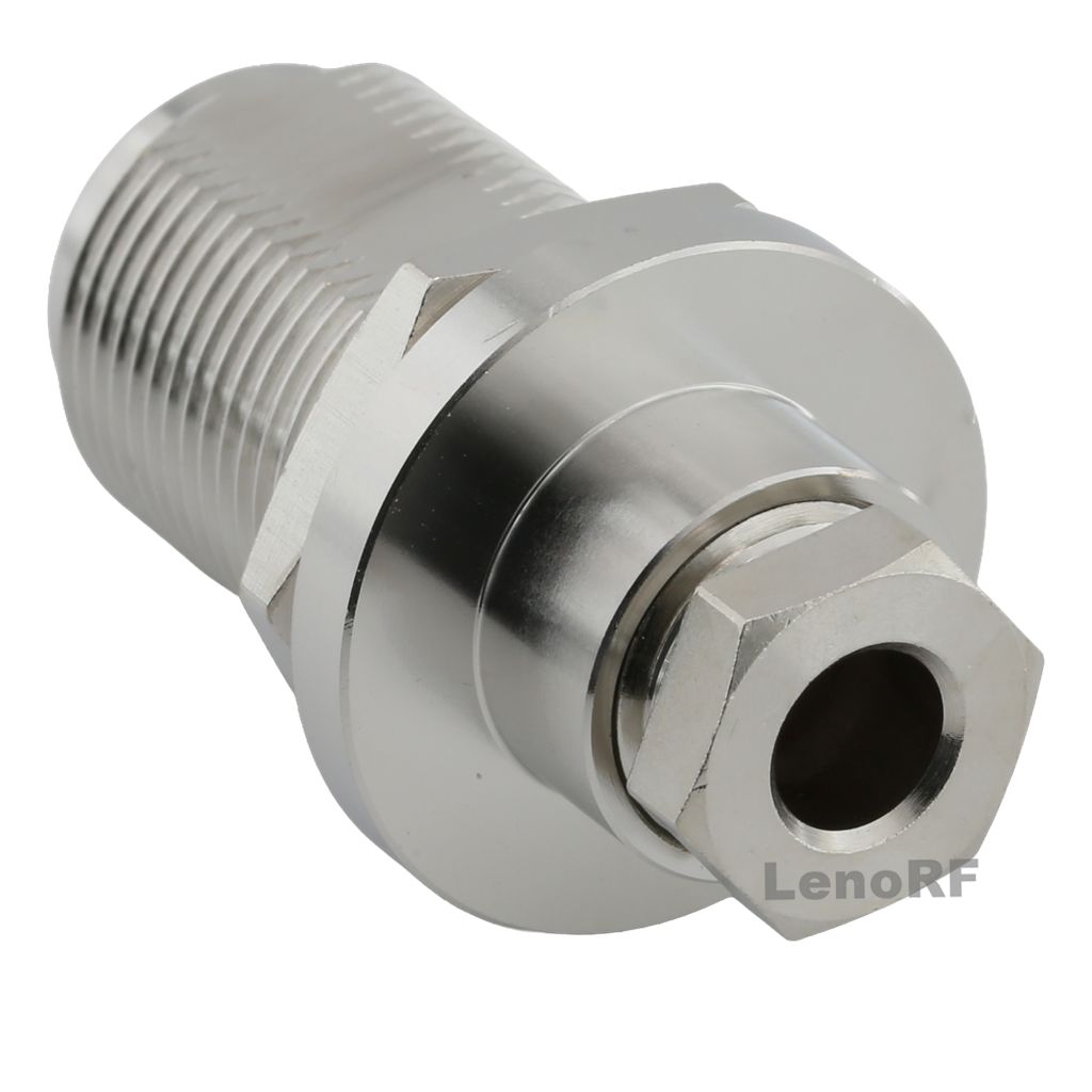 Type-N Connector Jack Clamping Straight For RG142 RG58 RG223 Coaxial Cable