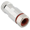 4.3/10 Connector Female Clamping Straight For 1/2'' Superflex Cable, Tri-metal Plated Body For Telecommunication