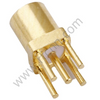 MMCX Female Straight Solder For PCB
