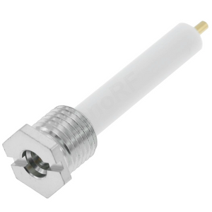 SMP Plug Connector Bulkhead Straight For PCB , Gold Plating