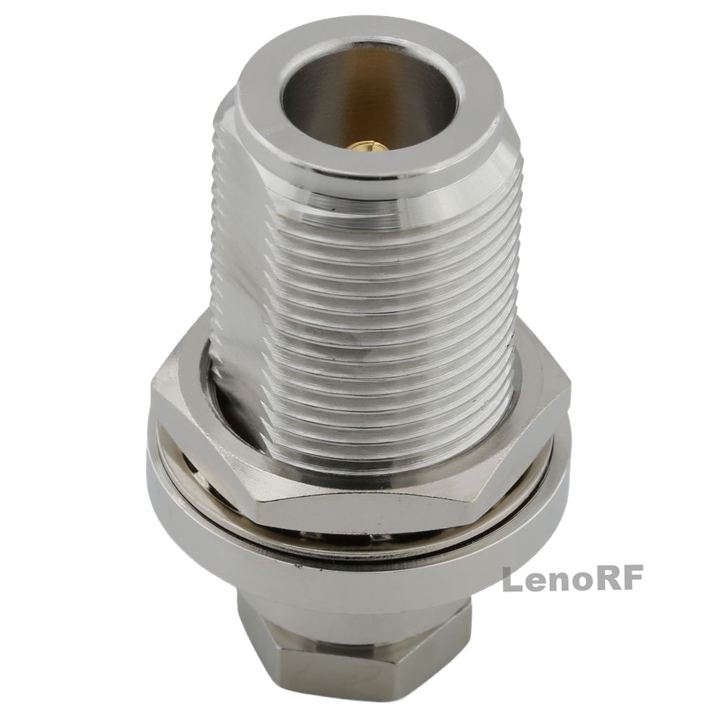 Type-N Connector Jack Clamping Straight For RG142 RG58 RG223 Coaxial Cable