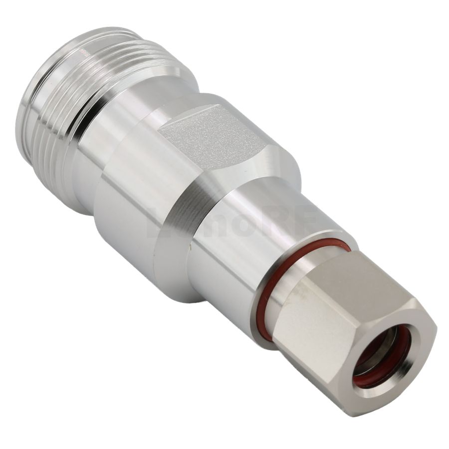 4.3/10 Connector Female Clamping Straight For 1/4'' Super Flexible Cable
