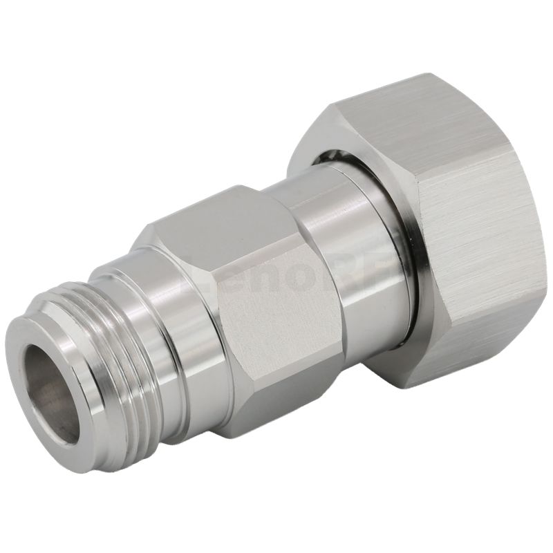 Mini DIN 4.3/10 Male to Type-N Female Adapter