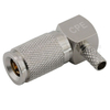 1.0/2.3 Connector Plug Right Angle Crimping For ST212 Coaxial Cable