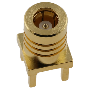 SMB Connector Plug Straight Soldering For PCB 