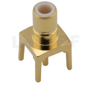 SMB Connector Plug Straight Soldering For PCB 