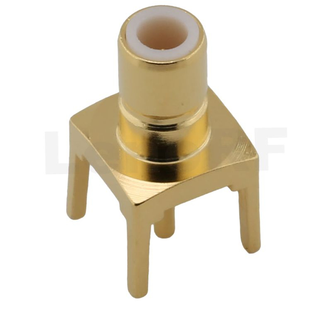 SMB Connector Plug Straight Soldering For PCB 