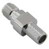 SMA Female Connector Straight Crimping For LMR240 Cable,Tri-metal Plating