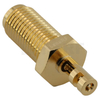 SMA Connector Jack Bulkhead Crimping For Micro-Coaxial 1.13 Cable