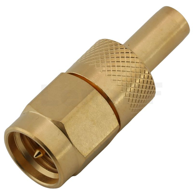 SMA Plug To KMX3 Jack Straight Adapter 50 Ohm 
