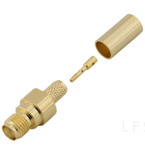 SMA Female Connector Straight Crimping For RG58 RG223 Cable
