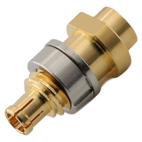 SMPM Connectors Jack Bulkhead Solder Straight For RG405,UT085, 0.086-Inch Cable