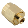SMA Plug Connector Straight Crimping For 086 RG405 Cable, 18 GHz High Frequency Connector