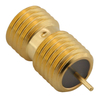 SMA Female To SMA Female Bulkhead Glass Hemetic Adapter