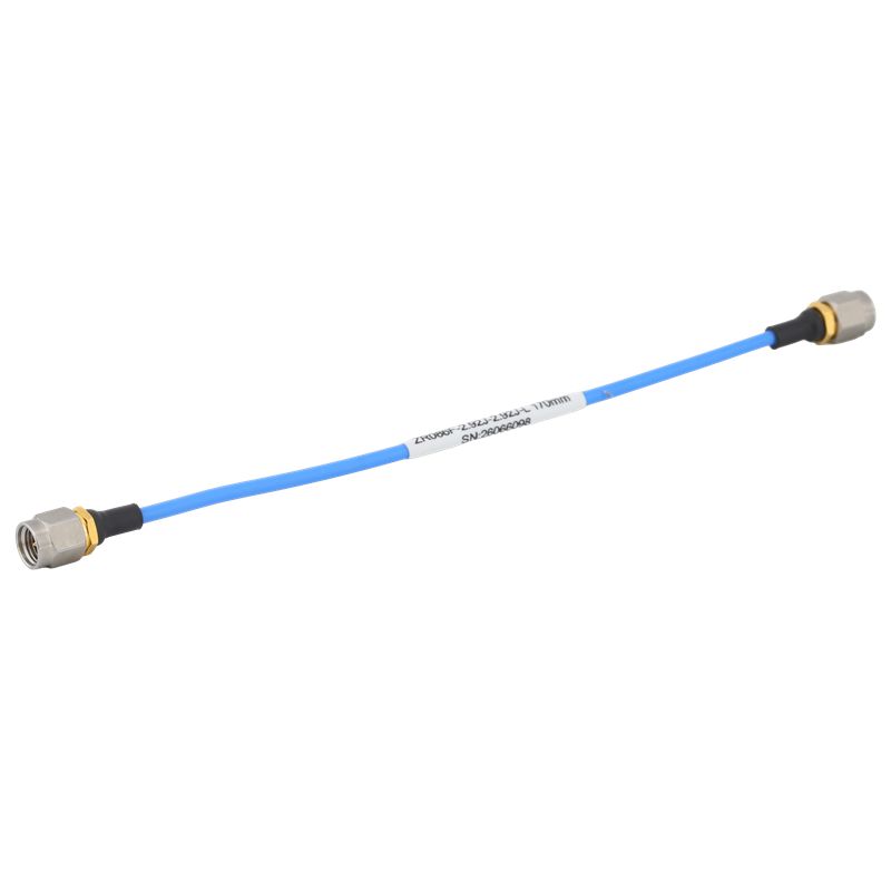 2.92 mm Plug To Plug Straight For RG405,086,UT085 Semi-Flexible Stainless Steel Nut Cable Assembly