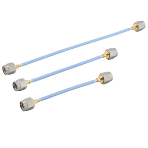 SMA Plug To Plug Straight For RG405,086,UT085 Semi-Flexible Stainless Steel Nut Cable Assembly