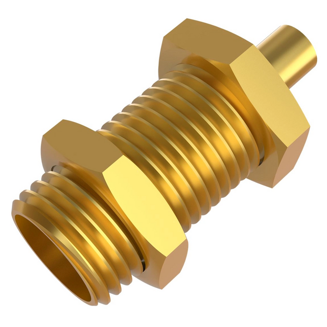 MCX Connector Jack Crimp Straight For 0.81 Micro Coaxial Cable