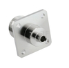 Type-N Connector Jack 4-hole Flange Soldering For .141 Coaxial Cable
