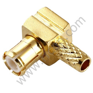 MCX Male Crimp Right Angle For RG179 Cable