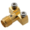 SMA Female Solderless Compression PCB Edge Launch Connector