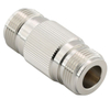N Jack To Jack Straight Brass Adapter,Nickel plating 