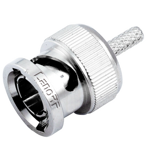 BNC Connector Plug Crimp Straight For ST212 Cable