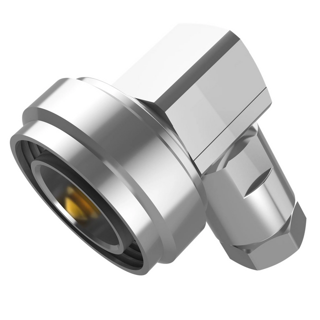 7/16 Connector Plug Clamp Right Angle For 1/4" Flexible Cable