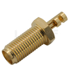 SMA Connector Jack Bulkhead Crimping For Micro-Coaxial 1.13 Cable