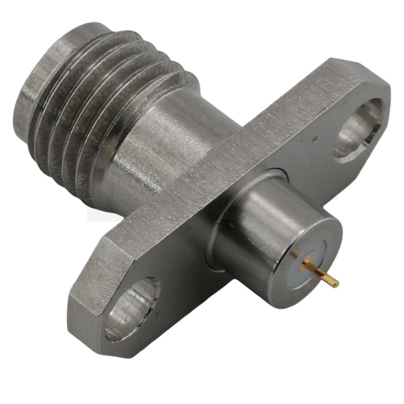 2.92mm Jack Connector Straight Flange Solder For Microstrip
