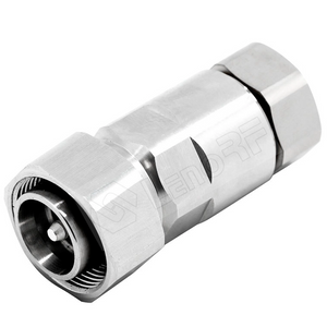 4.3/10 RF Connector Male Clamping Straight for 1/2'' Superflex Cable