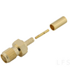 SMA Female Connector Straight Crimping For RG316 Cable