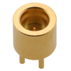 SMP Male PCB Right Angle Surface Mount Thru-Hole