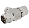 Type-N Jack To Plug Plug Straight T Adapter,Ultra Low Loss 