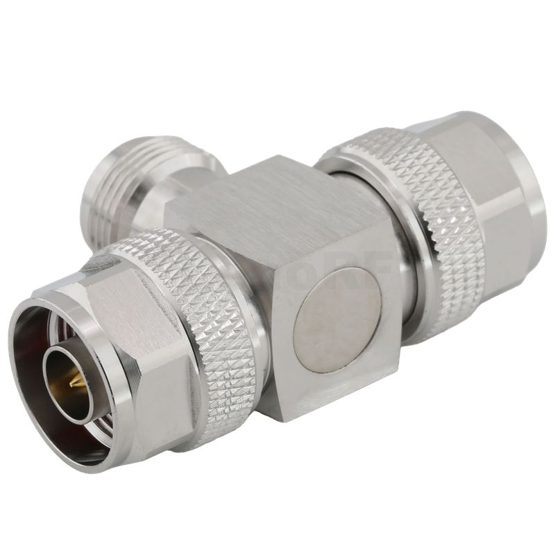 Type-N Jack To Plug Plug Straight T Adapter,Ultra Low Loss 