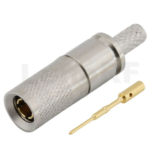 1.0/2.3 Connectors Male Straight Crimping For ST212 Cable