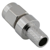 SMA Male Connector Straight Crimping For LMR240 Cable,Tri-metal Plating