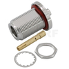 High-performance Type-N Connectors Female Bulkhead Straight For RG402 141 Cable 