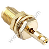 SMA Connector Female Crimp Straight For 1.13 Micro-cable