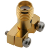 SMA Female Solderless Compression PCB Edge Launch Connector