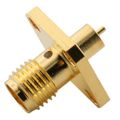 SMA Jack Soldering For Microstrip, Epoxy Injection,Gold Plating