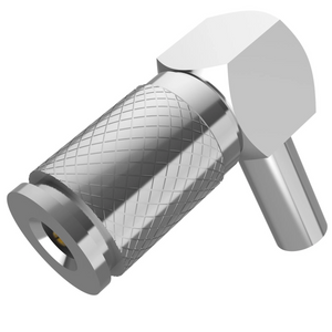 1.0/2.3 Connector Plug Right Angle Crimping For 2.6 Coaxial Cable