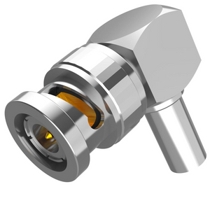 BNC Connector Plug Crimp Right Angle For H155 Cable