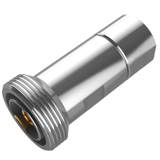 7/16 Connector Jack Straight Clamp For 1/2" Flexible Cable