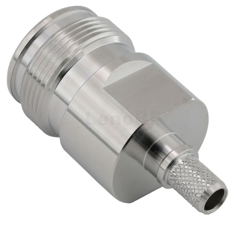 4.3/10 Connector Female Crimp Straight For LMR240 Cable
